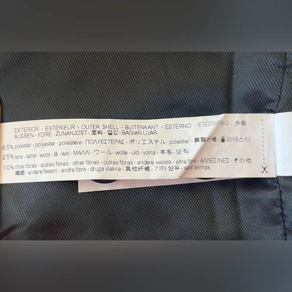 Zara TRF Trafaluc Wool Blend Women’s Outerwear Grey Coat, Size - Small - Picture 7 of 14